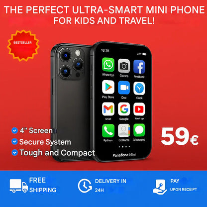 I-17-Pocket Mini Smart Phone 5G (1 Year Manufacture Warranty)