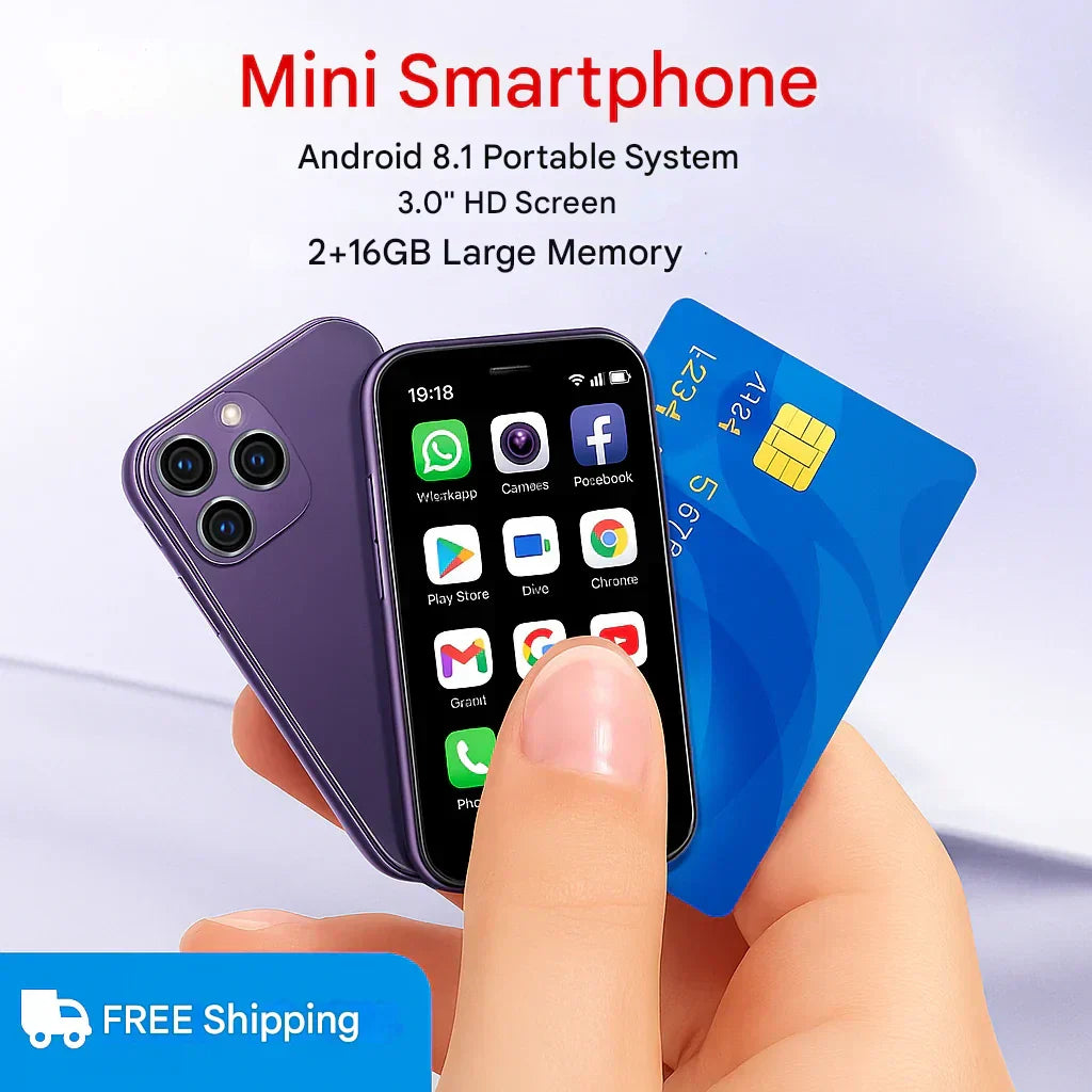 I-17-Pocket Mini Smart Phone 5G (1 Year Manufacture Warranty)