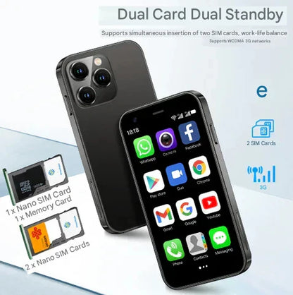 I-17-Pocket Mini Smart Phone 5G (1 Year Manufacture Warranty)